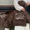 Chaqueta de Plumón de Invierno Kino Ropa Infantil Zhili Huzhou Estilo Coreano Reversible 90% Plumón de Pato Blanco Abrigo Ropa Infantil
