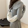 Bolso bandolera para mujer, bandolera de hombro, a rayas de colores, a la moda, 2024