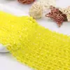Contas Bola de Flor 6-8-10mm Brilhantes Esféricas Redondas de Cristal Contas Bordadas à Mão Contas para Fazer Joias DIY Pingente de Carro Acessórios de Cristal