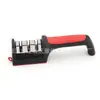 Afilador de Tubos Portátil Transfronterizo Rápido de Tres y Cuatro Etapas Piedra de Afilar Blanca Hogar Cuchillo de Cocina Cuchillo Tijeras Barra Afiladora