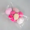 Bolsa de Regalo con Lazo Color Macarrón Set de Esponja de Maquillaje y Puff Doble Uso Color Esponja de Maquillaje Fabricante Fuente