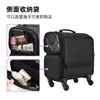 Estojo de Maquiagem com Rodinhas para Maquiador Profissional Bolsa de Grande Capacidade para Armazenamento de Maquiagem Cor para Nail Art Rodinhas Universais para Maquiagem Caixa de Ferramentas de Tecido Oxford