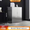 Armário de Aço Inoxidável 304 com Múltiplas Portas, Armário de Armazenamento Trancável para Piscina e Banheiro, À Prova de Fogo e Seguro