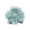 Broche de flor de tela hecho a mano fresco pequeño temperamento femenino hilo de seda ramillete nicho alto sentido del diseño accesorios pin