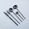 Copos de Nieve Vintage Set de Cubiertos Occidentales de Acero Inoxidable 304 Cuchillo para Plato Fuerte Estilo Japonés Cucharilla de Té Cuchillo Tenedor Cuchara Retro de Lujo Ligero