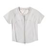 Baishiwang Leve Fresco Respirável Esportes Terno de Lazer Feminino Verão Original Fio Protetor Solar Camisa Cintura Alta Linha A Saia