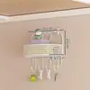 Estante de malla para colgar en la pared, un artículo imprescindible para dormitorios, con gran capacidad y una cesta colgante para almacenamiento junto a la cama, adecuado tanto para literas superiores como inferiores