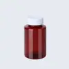 Em Estoque Frascos Marrons de 30ml-500ml com Selo de Folha de Alumínio, Frascos de Amostra, Latas Vazias para Petiscos de Pet, Frascos Vazios Liofilizados para Óleo de Peixe