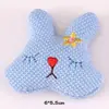 Tecido de desenho animado algodão coelho broche urso fofo boneca boneca bolsa pingente pino joias acessórios acessórios