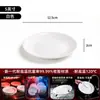 Cuencos pequeños de melamina blanca, platos para servir, platos para aperitivos, platos para platos fríos, platos para servir comida rápida china, platos de selección, platos para platos al vapor, juegos de vajilla para cafetería, vajilla