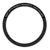 Folha magnetizante para carregador sem fio Anel magnético Magsafe Anel magnético gravado a laser Folha magnetizante Suporte para celular Anel magnético ultrafino