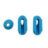 Acessórios para patinete Happy X7X8X9 Apoio para dedos e pés Gancho para para-lama Trava Linha de comunicação Controlador de instrumento