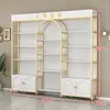 Prateleira de Cosméticos Display Rack Multicamadas Gabinete de Exibição de Produtos para Salão de Beleza Skincare Salão de Unhas Barbearia Gabinete de Exibição