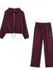 Conjunto de sudadera con capucha y pantalón de estilo europeo y americano, un éxito de ventas en Amazon y AliExpress, ideal para el comercio exterior transfronterizo en Sudáfrica.