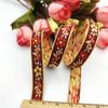 Cinta de borde de 1 cm color diamante con encaje de estilo étnico a cuadros cinta de encaje para vestido DIY, cinta de tambor africano