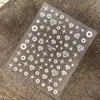 Série Duyuer Adesivos de Unha Populares Estilo Influenciador Realista com Suporte Adesivo para Decoração de Unhas DIY