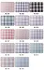 Tela de cuadros con hilos brillantes para uniformes Jk, Tela de cuadros 100% poliéster teñida en hilo, Tela para uniforme escolar de camisa y falda plisada estilo japonés