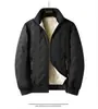 Nuevo conjunto de tres piezas cálido para hombre para otoño e invierno, venta al por mayor transfronteriza, con cuello alto, chaleco de borrego y chaqueta ultrasónica