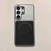Nuevo modelo adecuado para Samsung S26Ultra funda de teléfono con soporte giratorio de 360 grados S25plus funda protectora de PC de cobertura total anticaída