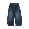 Estas calças estilosas de outono para meninos são um item essencial para 2026. Eles são novos, oversized e apresentam jeans azul, tornando-os perfeitos para a primavera e o outono.. Eles têm um visual legal e moderno