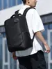 Mochila de negocios minimalista transfronteriza para hombre, mochila para exteriores de gran capacidad, casual, personalizable con logo, bolsa multifuncional para computadora