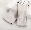 Manga Refrigerante de Hielo para Verano Protección Solar Guantes para Mujer Protector de Brazo de Seda de Hielo para Hombre Protección UV Manga de Seda de Hielo Manga de Hielo Dedos de Mujer