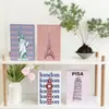 Estilo Ins Simple Moda Ciudad Famosa Libro Falso Libro Decorativo Plegable Suave Decoración Adornos Creativos Modelo de Libro Artificial