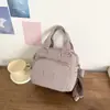 Transfronterizo Transfronterizo Bolso de Hombro Cruzado Ligero de Nailon para Mujer Tendencia de Moda Temperamento Versátil para el Día a Día Bolso de Mano para el Trabajo