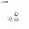 YuenZ Accesorios de joyería de pulsera DIY europeos y americanos, aleación, panda, cuentas de agujero grande 10 * 10 MM R120