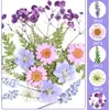 Hecho a mano diy marco de fotos en relieve material para hacer bolsa decoración marco para pintar vidrio transparente flor seca espécimen de planta marco