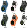 Funda Protectora de Medio Paquete para Reloj Garmin Forerunner955 tpu Armadura Recorte Funda de Goma Suave