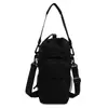 Tampa de Copo de Água Amazon Folha de Alumínio Bolsa de Ombro para Copo de Água Tampa de Garrafa de Água Transversal Ombro Portátil Tampa de Copo Térmico Viagem ao Ar Livre