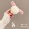 Novo plush bow tassel hairpin urso bonito hairpin ins, popular tubarão clipe acessórios de cabelo por atacado