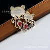 Broche, Alfinete de Corsage Feminino, Alfinete de Botão para Terno de Luxo, Alfinete de Gola, Botão de Gola de Camisa, Acessórios de Joias de Flor, Acessórios de Emblema