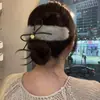 Accesorios Coreanos para el Cabello Lindo Moño de Pelo de Visón Pasador de Pelo Pinza Perezosa Clip Lateral Dongdaemun Baket Nuevo Otoño e Invierno