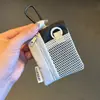 Nuevo cordón de teléfono colorido, charm para bolso, caja de sobre rojo, accesorio para teléfono, llavero, bolsa versátil para auriculares, colgante de bolso pequeño