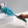 Cepillo de Baño Grande con Mango Largo, Bola de Baño, Cepillo de Baño para Baño, Cepillo Exfoliante de Baño, Cepillo para Espalda de Baño con Correa para Colgar
