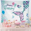 Tela Colgante de Fondo para Fiesta de Cumpleaños Estilo Coreano Ins para Fiesta Infantil, Celebración de los 100 Días, Tela Decorativa, Tela de Pared para Sesiones de Fotos en la Sala de Estar