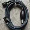 Tanque de Combustível Externo para Motor de Popa 12L 24 Litros Antiestático Tanque de Combustível Reserva Tambor Universal para Mar