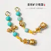 Arena de Magnesita Oro Pulsera de Contador Esfera de Mano Contador Accesorios DIY Estilo Tibetano Accesorios Culturales Tendencia Nacional Sensación de Alta Gama