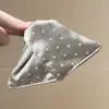Pinza de Tiburón de Tela Simple y Fresca, Pasador de Moda Estilo Coreano para la Parte Trasera de la Cabeza, Elegante y de Moda Pinza de Garra Triángulo Accesorio para el Cabello para Mujeres
