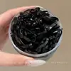 Elásticos de Cabelo Pequenos Descartáveis Pretos para Meninas Prendedores de Rabo de Cavalo para Penteado de Meninas Não Danificam Alta Elasticidade Faixas de Cabelo Acessórios de Cabelo