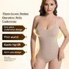 Nova Modeladora Transfronteiriça Calças de Controle de Barriga Femininas Cavadas Modeladoras Levantadoras de Bumbum Camisola Modeladora Roupa Íntima Corset Elástico Modelador de Corpo