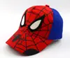 F791 Gorra de Béisbol Nueva Primavera y Otoño Sombrero de Dibujos Animados para Niños Gorra Moderna de Spider-Man Visera Sombrero de Comercio Exterior Europeo y Americano Venta al por Mayor