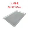 Molde Rectangular Grande de Aluminio Antiadherente para Hornear 60X40 Horno para Pastel Pan Especial Antiadherente Profundo