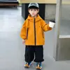 Chaqueta de Otoño para Niños 2026 Nueva Ropa de Otoño Estilo Coreano para Bebé Chaqueta de Trabajo Cortavientos Moda Niño Pequeño