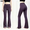 Pantalones de Yoga Acampanados Estilo Cuatro Estaciones Transfronterizos para Mujeres Altas, de Cintura Alta, Longitud Extendida, Adelgazantes, para Fitness y para Adelgazar las Piernas