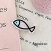 Bonito cartoon peixe hairpin fêmea 2023 New Bangs clip cocar duckbill side clip espinha de peixe quebrado hairpin acessórios de cabelo