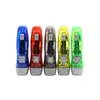 Lanterna manual de pressão e manivela para comércio exterior, cor de logotipo personalizada, multicolorida, para emergência ao ar livre, 3 LEDs, lanterna, presente