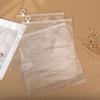 Sacos Plásticos com Zíper para Armazenamento de Roupas em Estoque para Jardim de Infância, Sacos Transparentes Simples com Embalagem Zíper, Sacos de Embalagem Autovedantes